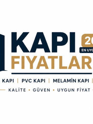 Antrasit Gri Camlı PVC Oda Kapısı