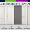 Beyaz Melamin Oda Kapısı | Efes Modeli